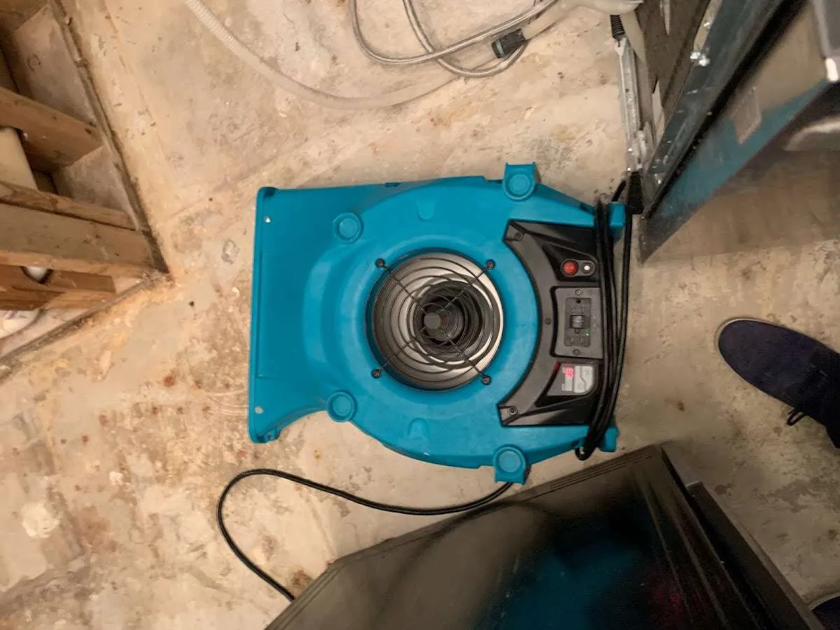 Air mover drying equipment for Mold Remediation & Removal in Scituate